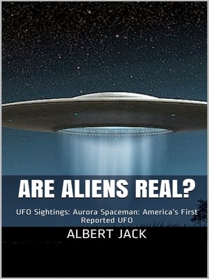 cover image of Are Aliens Real?
